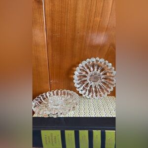 Vintage flower taper candle holders